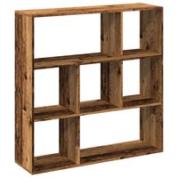 Kamerscherm / boekenkast 102x29x103,5 cm hout oud houtkleurig 7