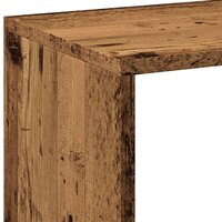 Kamerscherm / boekenkast 102x29x103,5 cm hout oud houtkleurig 9