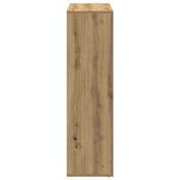 Kamerscherm / boekenkast 102x29x103,5 cm hout artisanaal eiken 6