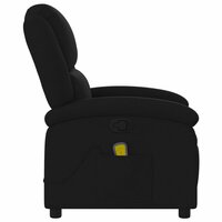 Massagestoel met zwarte stof 8