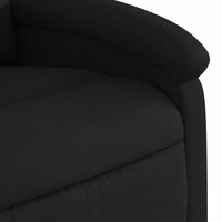 Massagestoel met zwarte stof 9