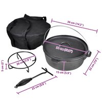 Braadpan 5,6 L inclusief accessoires 6