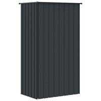 Vogelkooi 115x78x200 cm gegalvaniseerd staal antracietkleur 8