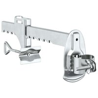 Parasolvoet zilver Staal 4