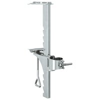 Parasolvoet zilver Staal 7
