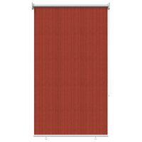Buitenrolgordijn 90% UV-blok Terracotta 80x140 cm HDPE 2