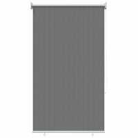 Buitenrolgordijn 90% UV-blok Lichtgrijs 80x140 cm HDPE 2