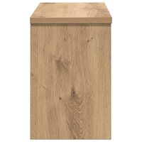 Wandgemonteerde kapstok met plank Artisan Eiken 50 x 20 x 30 cm 7