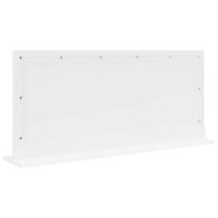 Make-up spiegel Wit 100 x 45 x 18 cm Glas en Hout met Kunststof 6