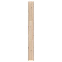 Buitendouche 226 cm Massief grenenhout en roestvrij staal 5