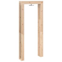 Buitendouche 226 cm Massief grenenhout en roestvrij staal 6