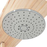 Buitendouche 214,5 cm Massief grenenhout en roestvrij staal 8