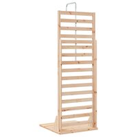 Buitendouche 225 cm Massief grenenhout en roestvrij staal 6