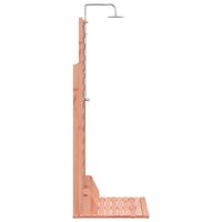 Buitendouche 225 cm Massief Douglas hout en roestvrij staal 5