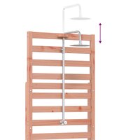 Buitendouche 225 cm Massief Douglas hout en roestvrij staal 9