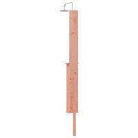 Buitendouche 246 cm Massief Douglas hout en roestvrij staal 6