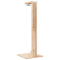 Buitendouche 210 cm Massief grenenhout en roestvrij staal 6
