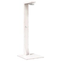 Buitendouche 210 cm Massief grenenhout en roestvrij staal Wit 2