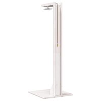 Buitendouche 210 cm Massief grenenhout en roestvrij staal Wit 6