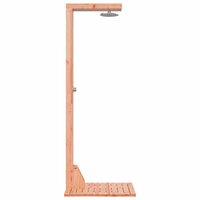 Buitendouche 210 cm Massief Douglas hout en roestvrij staal 5