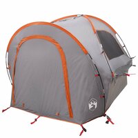 Autotent Grijs en Oranje 200 x 170 x 170 cm Polyester en staal 3