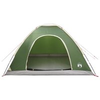 Kamperen tent met dak met luchtopening Groen 275 x 215 x 125 cm 4