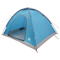 Kamperen tent met dak met luchtopening Blauw 275 x 215 x 125 cm 2
