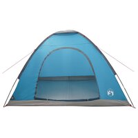 Kamperen tent met dak met luchtopening Blauw 275 x 215 x 125 cm 4