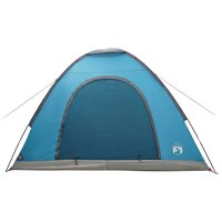 Kamperen tent met dak met luchtopening Blauw 275 x 215 x 125 cm 5