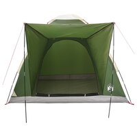 Kamperen tent met dak Groen 2-persoons Polyester en staal 4