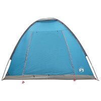 Kamperen tent met dak Blauw 2-persoons Polyester en staal 5