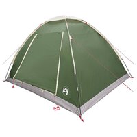 Kamperen tent met dak Groen 4-persoons Polyester en staal 3
