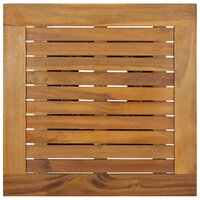 Bartafel 60x60x110 cm poly rattan en massief acaciahout grijs 4