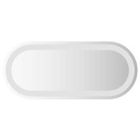 Badkamerspiegel LED ovaal 60x25 cm 2