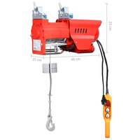 Lier elektrisch hoge snelheid 1300 W 300/600 kg 7
