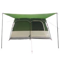 Gezinstent met dak Groen 420 x 305 x 200 cm Polyester en staal 5