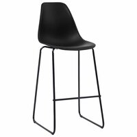 3-delige Barset kunststof zwart 7