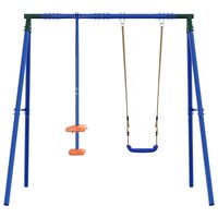 Buiten Schommelframe met Glijbaan voor tot 3 kinderen 4