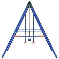 Buiten Schommelframe met Glijbaan voor tot 3 kinderen 5