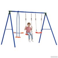Buiten Schommelset Multikleur 263 x 185 x 185 cm Staal en PE 3