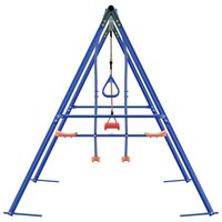 Buiten Schommelset Meerkleurig 263 x 185 x 185 cm Staal en PE 5