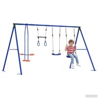 Buiten Schommelset Meerkleurig 330 x 185 x 185 cm Staal en PE 3