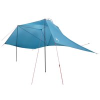 Autotent met dak Blauw 350 x 250 cm Polyester en staal 2
