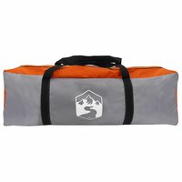 Autotent Grijs en Oranje 350 x 250 cm Polyester en staal 6