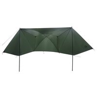 Autotent met dak Legergroen 350 x 250 cm Polyester en staal 3