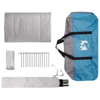 Huisje Tent met dak Blauw 210 x 210 x 138 cm Polyester 9