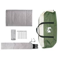Camping Tent met Regenhoes Waterdicht Groen 245 x 245 x 149 cm 11