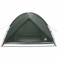 Camping Tent met Regenhoes Waterdicht Koepel Legergroen 6