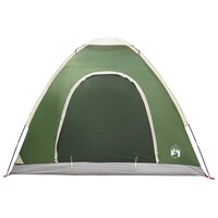Kamperen tent met dak met luchtopening Groen 190 x 140 x 105 cm 4