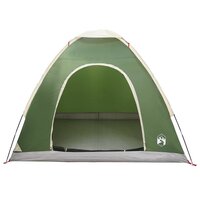 Kamperen tent met dak met luchtopening Groen 190 x 140 x 105 cm 5